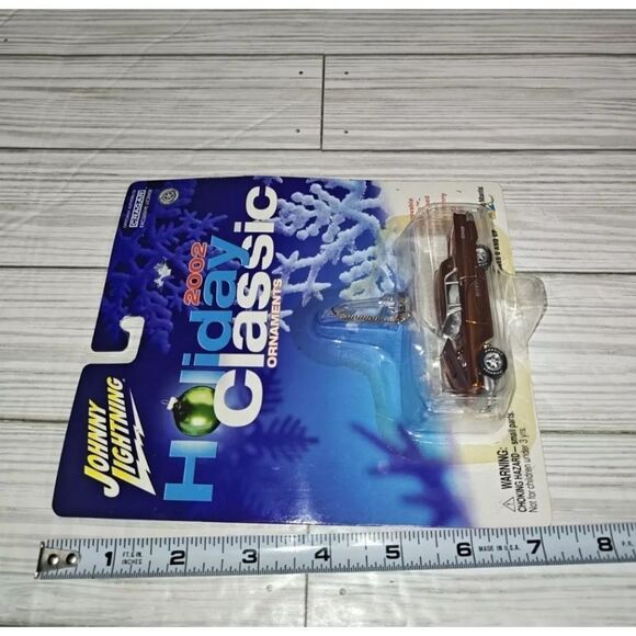 2002 Johnny Lightning 1956 THUNDERBIRD Diecast Holiday Classic Ornaments - Picture 6 of 9